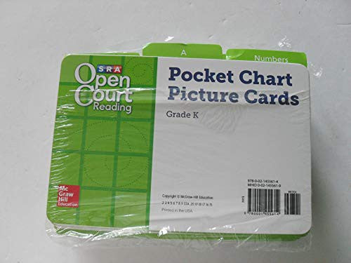 Open Court Reading Pocket Chart Picture Cards Set