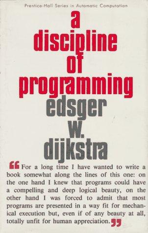 A Discipline Of Programming