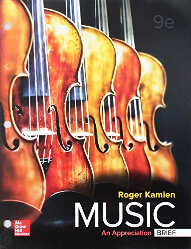 Looseleaf For Music An Appreciation Brief; Connect Access Card 9e