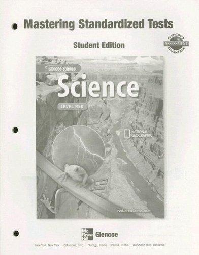 Science Level Red Mastering Standardized Tests Se