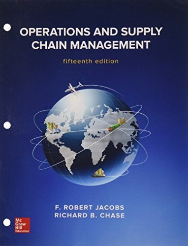 Gen Combo Looseleaf Operations And Supply Chain Management; Connect Access Card