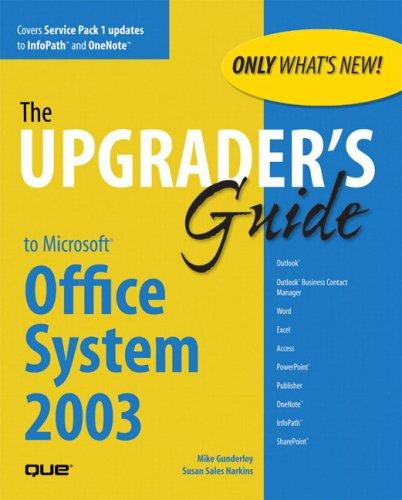 Upgraders Guide To Microsoft Office System 2003