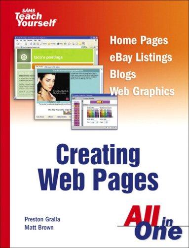Sams Teach Yourself Creating Web Pages All In One