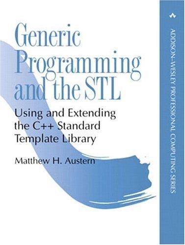 Generic Programming & The Stl