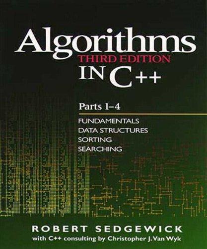 Algorithms In C++ Parts 1 4