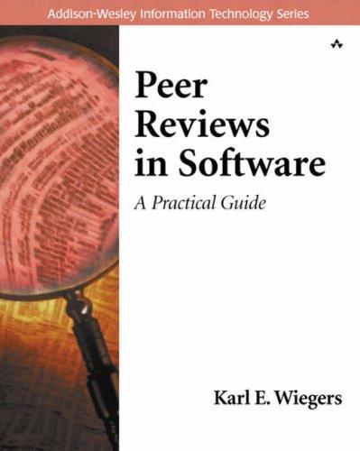 Peer Reviews In Software