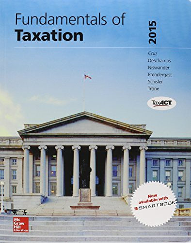 Fundamentals Of Taxation 2015 W Taxact; Connect Accounting 8e