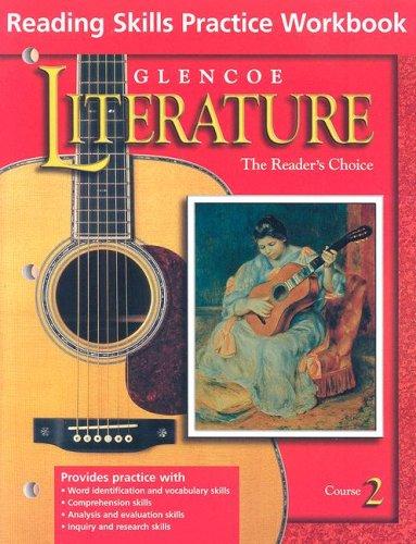 Glencoe Literature Grade 7 Reading Skills Practice Workbook 2e