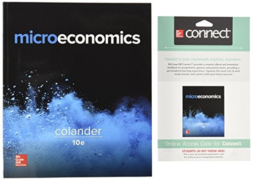 Microeconomics With Connect