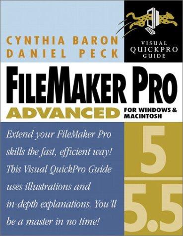 Filemaker Pro 5 5.5 Advanced For Windows & Macintosh