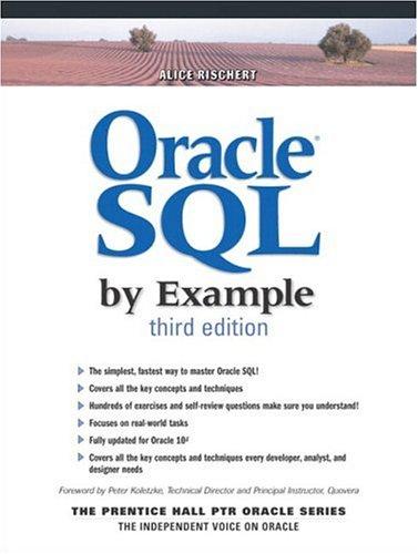 Oracle Sql By Example 3e