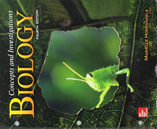Gen Combo Looseleaf Biology:Concepts & Investigations; Connect Access Card 4e