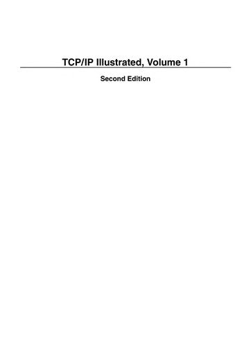 Tcp Ip Illustrated 2e