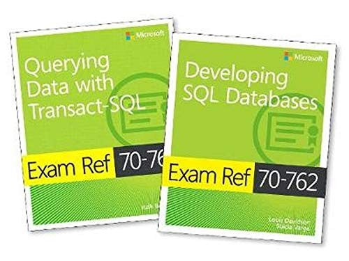 Mcsa Sql Server 2016 Database Development Exam Ref 2 Pack