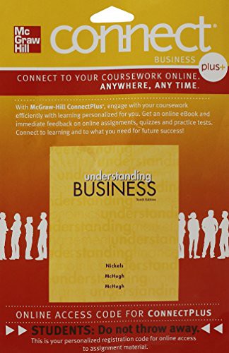 Connect 1 Semester Access Card To Accompany Understanding Business