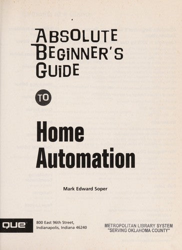 Absolute Beginners Guide To Home Automation
