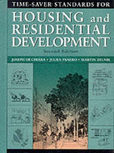 Time Saver Standards For Housing & Residential Development 2e