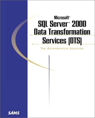 Microsoft Sql Server 2000 Dts [Data Transformation Services]
