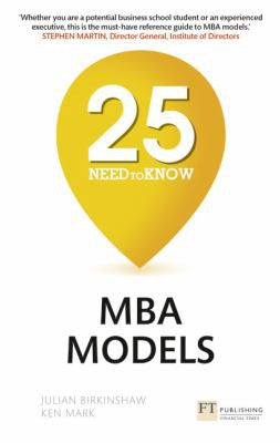 25 Need To Know Mba Models