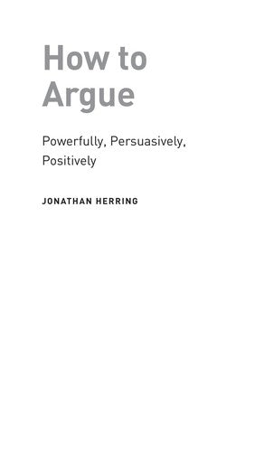 How To Argue