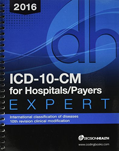 2016 Icd 10 Cm Vols 1 2 & 3 Professional For Hospitals & Payers