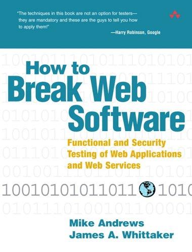 How To Break Web Software
