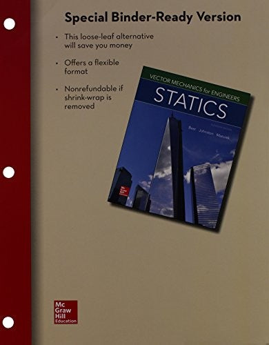 Package Loose Leaf For Vector Mechanics For Engineers Statics With 1 Semester Connect Access Card