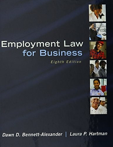 Employment Law For Business With Connect 8e