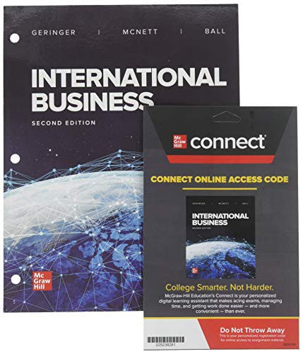 Gen Combo Looseleaf International Business; Connect Access Card 2e