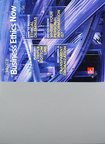 Gen Combo Looseleaf Business Ethics Now; Connect Access Card 5e