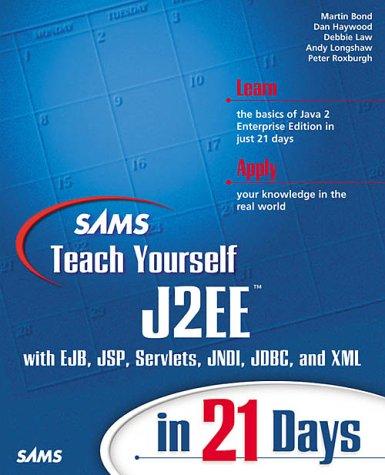 Sams Teach Yourself J2ee In 21 Days