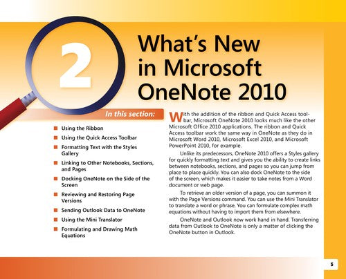 Microsoft Onenote 2010 Plain & Simple