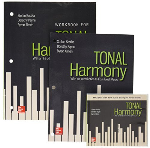 Gen Combo Looseleaf Tonal Harmony; Mp3 Disc; Workbook 8e