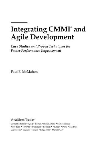 Integrating Cmmi & Agile Development