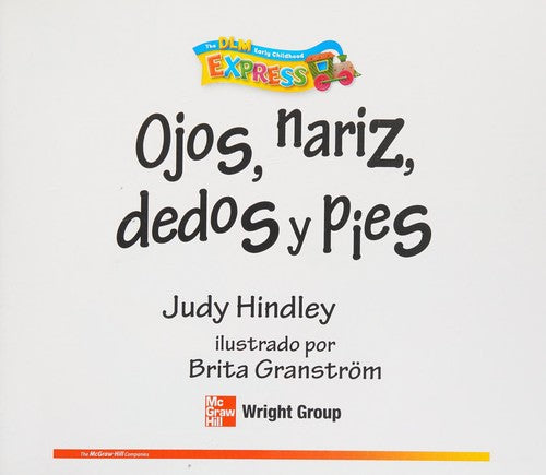 Eyes Nose Fingers Toes Little Book Spanish