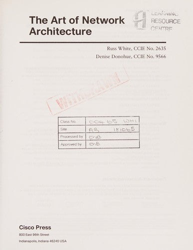 Art Of Network Architecture The