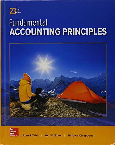 Gen Combo Fundamental Accounting Principles; Connect Access Card 23e