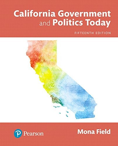 California Government & Politics Today Books A La Carte