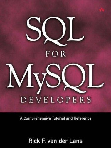 Sql For Mysql Developers