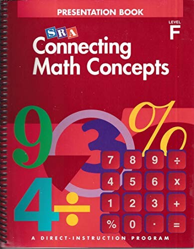 Connecting Math Concepts Teacher Presentation Book 1 Level F 3e