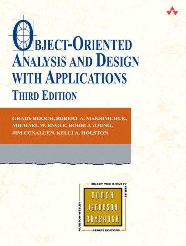 Object Oriented Analysis & Design With Applications 3e
