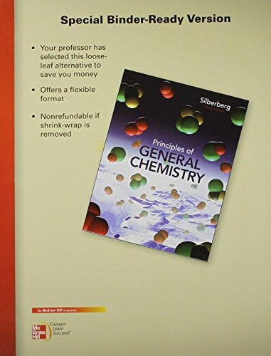Package Loose Leaf Principles Of General Chemistry With Connect 1 Semester Access Card 3e