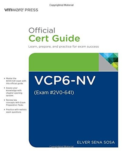 Vcp6 Nv Official Cert Guide Exam #2v0 641