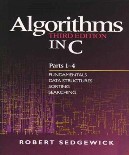 Algorithms In C Parts 1 4 3e