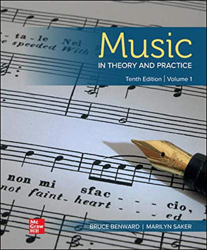 Gen Combo Loose Leaf Music In Theory & Practice Volume 1; Workbook Volume 1