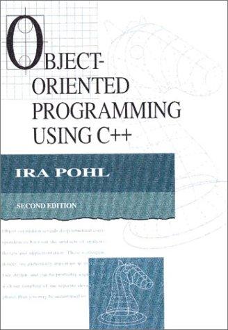 Object Oriented Programming Using C++
