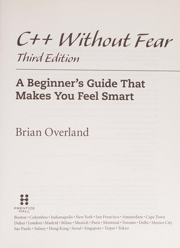C++ Without Fear 3e