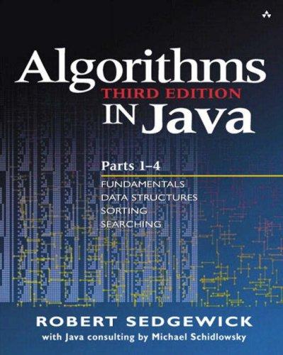 Algorithms In Java Parts 1 4