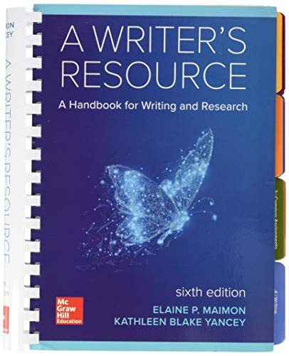 Gen Combo A Writers Resource Comb Version; Connect Access Card 6e