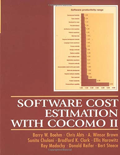 Software Cost Estimation With Cocomo Ii Paperback